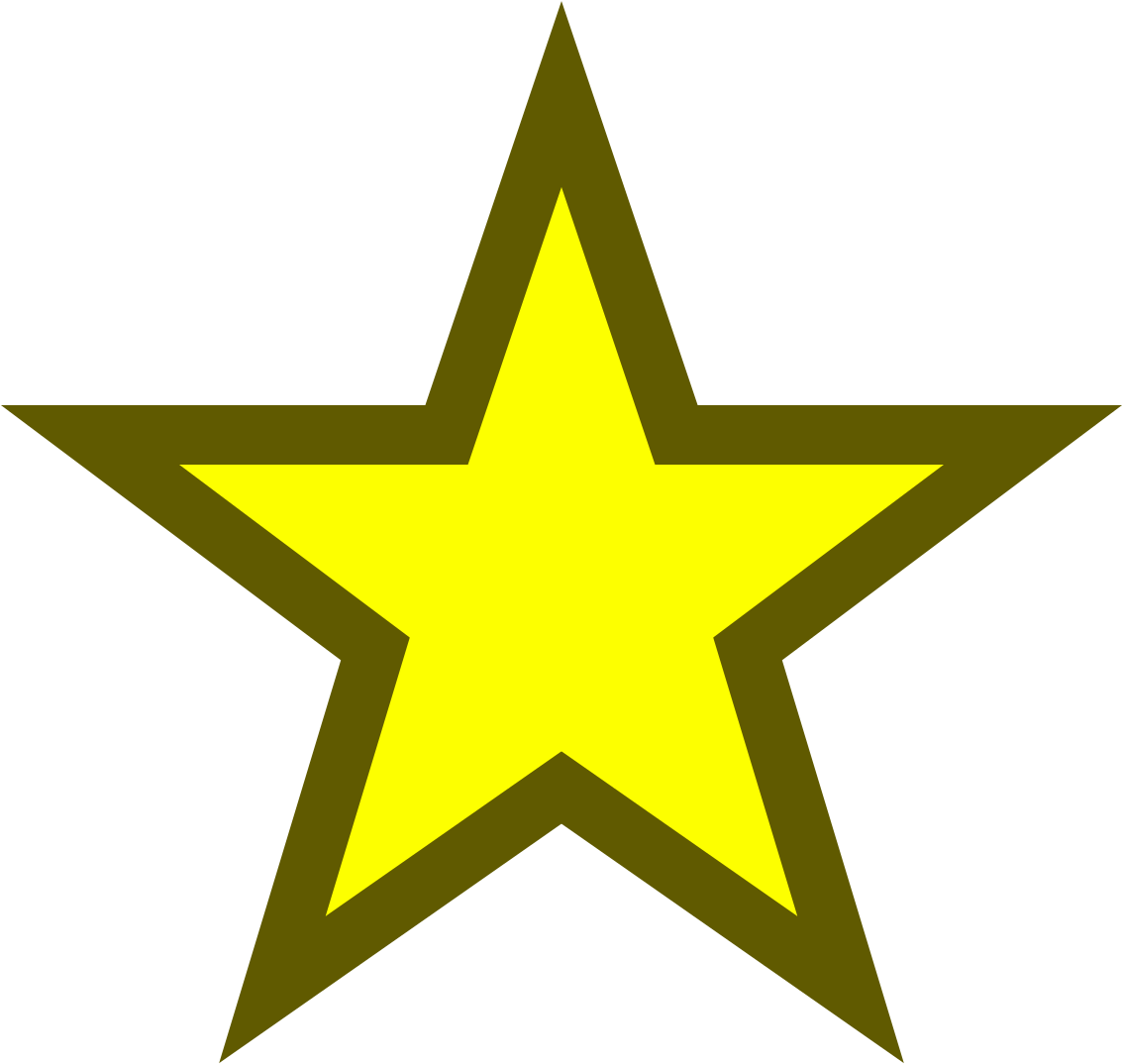 Golden Star Icon