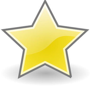 Golden Star Icon