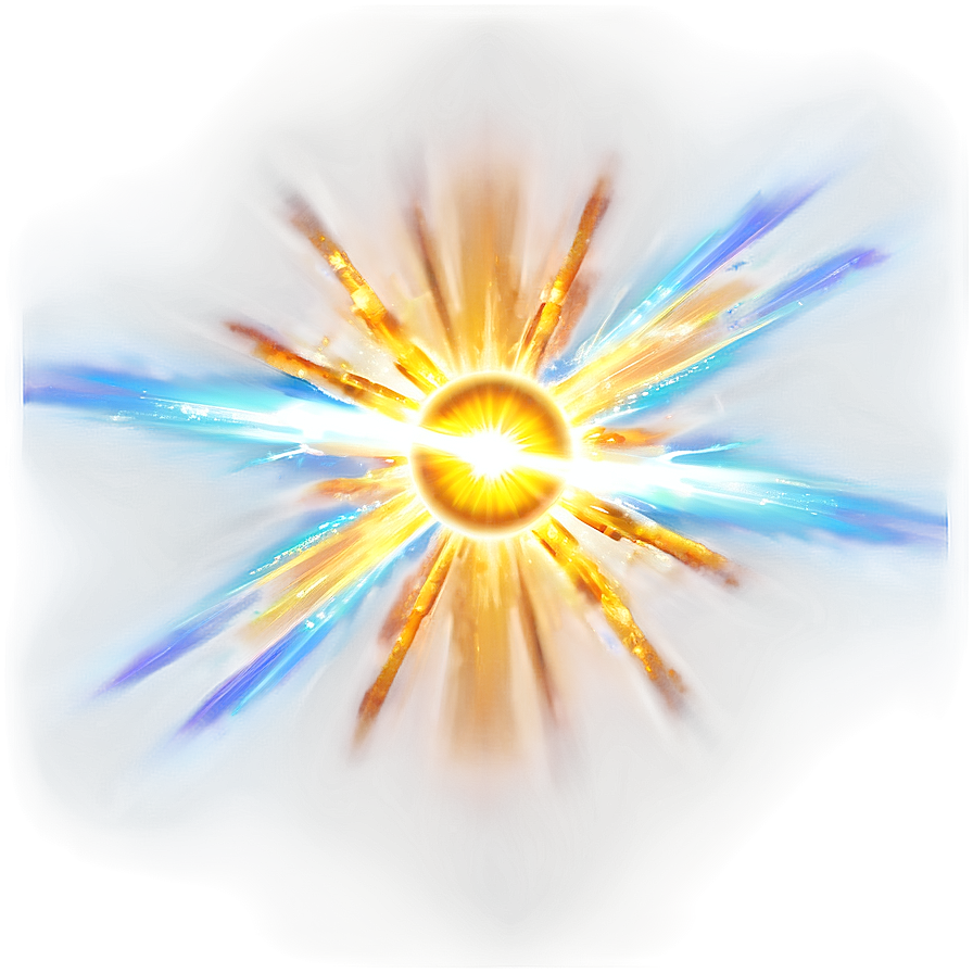 Golden Sun Flare Png New5