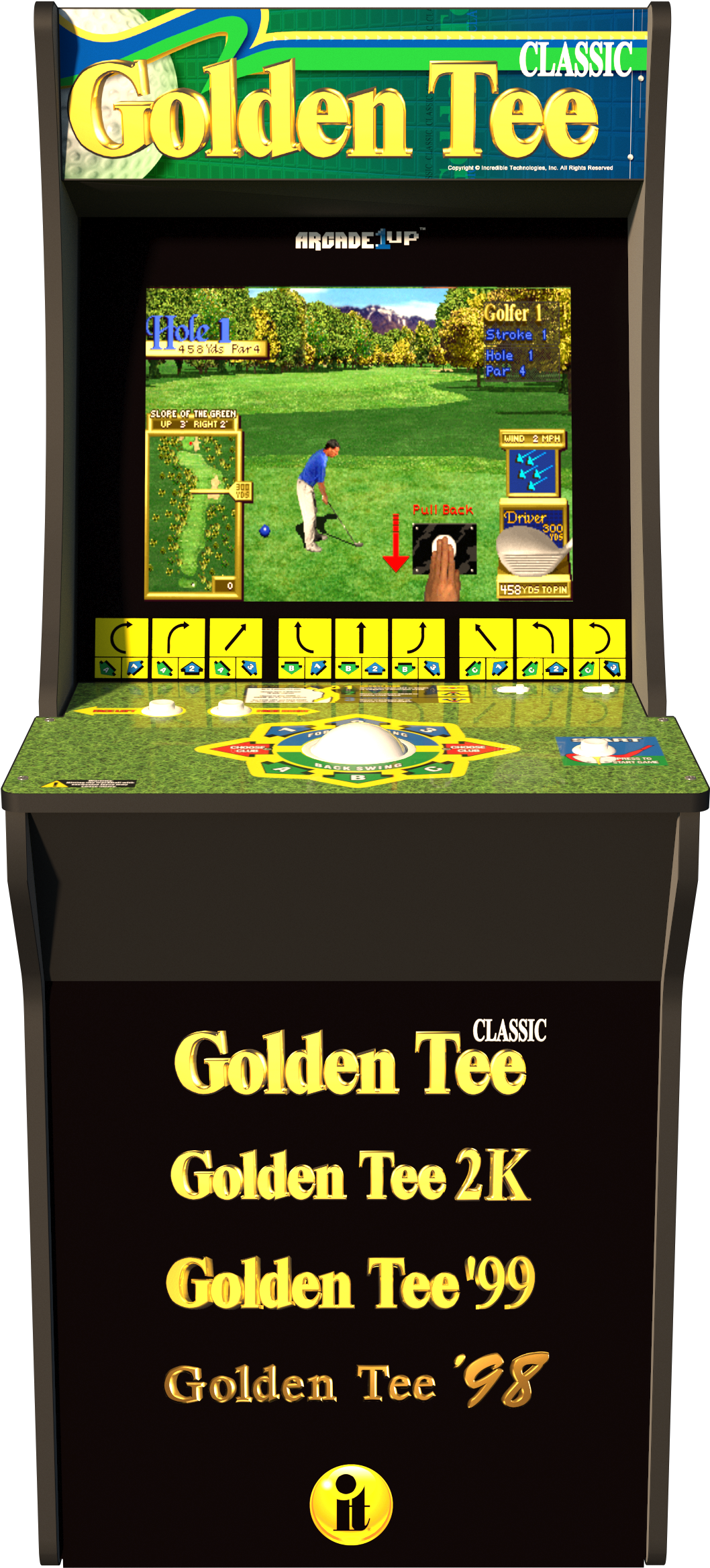 Golden Tee Arcade Cabinet