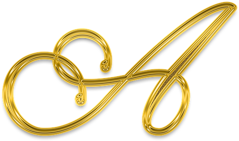 Golden Treble Clef Scissors