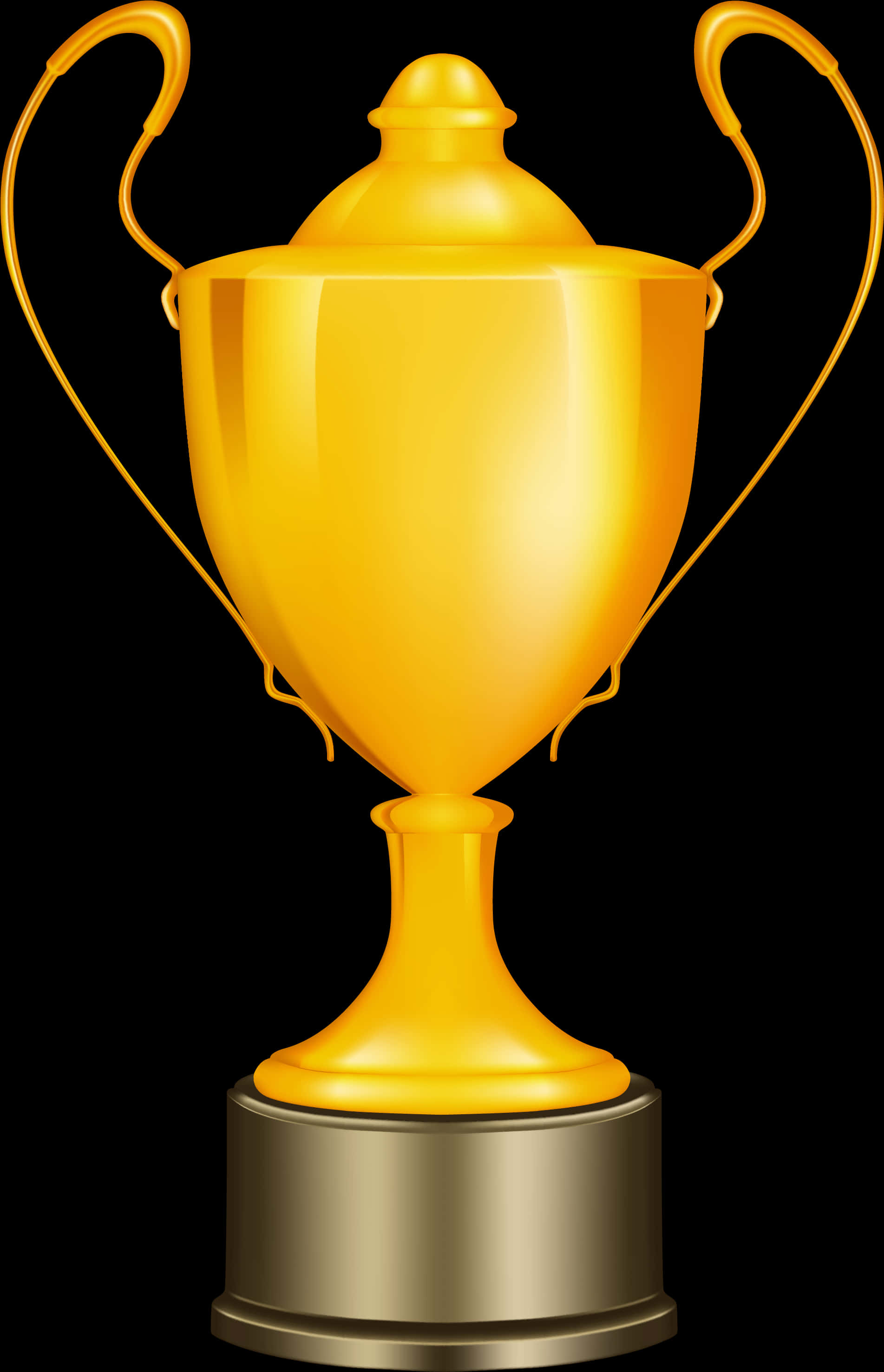 Golden Trophy Award Image