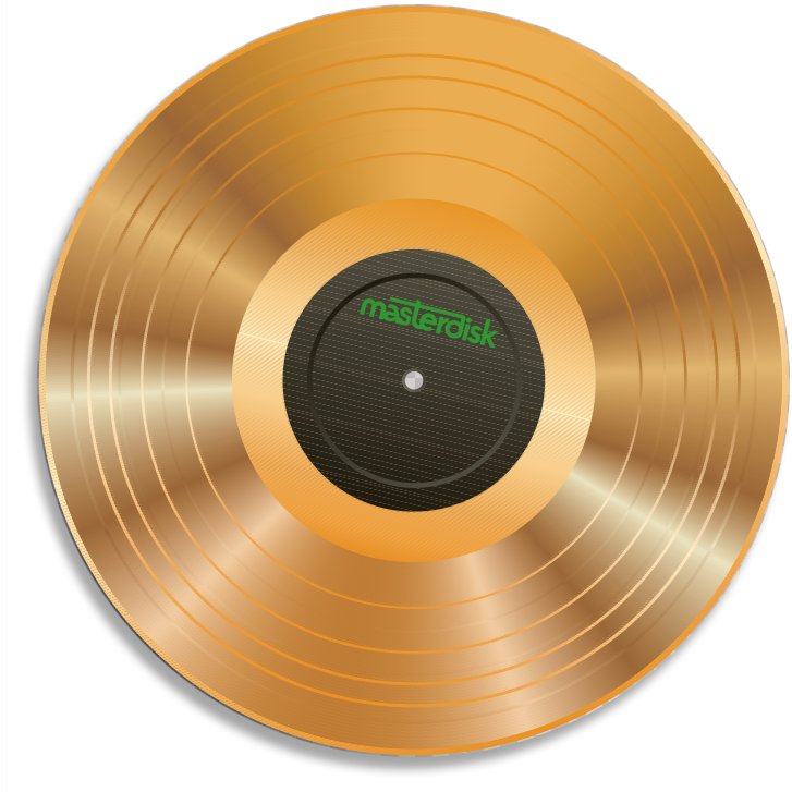 Golden Vinyl Record