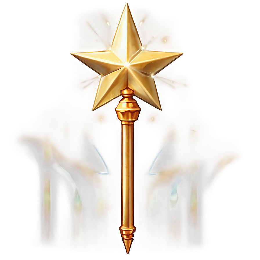 Golden Wand Png Vgh