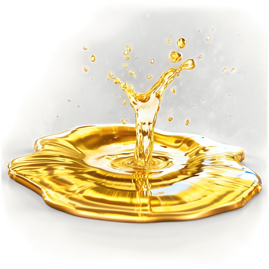 Golden Water Splash Png Hmy