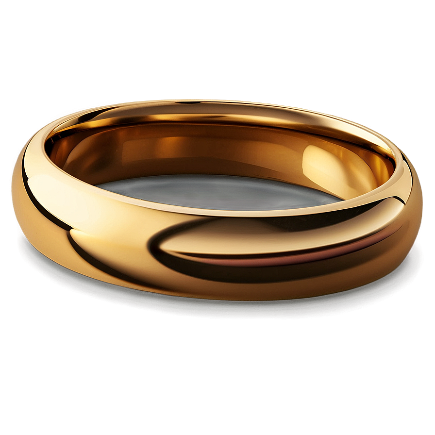 Golden Wedding Ring Png Jrp11