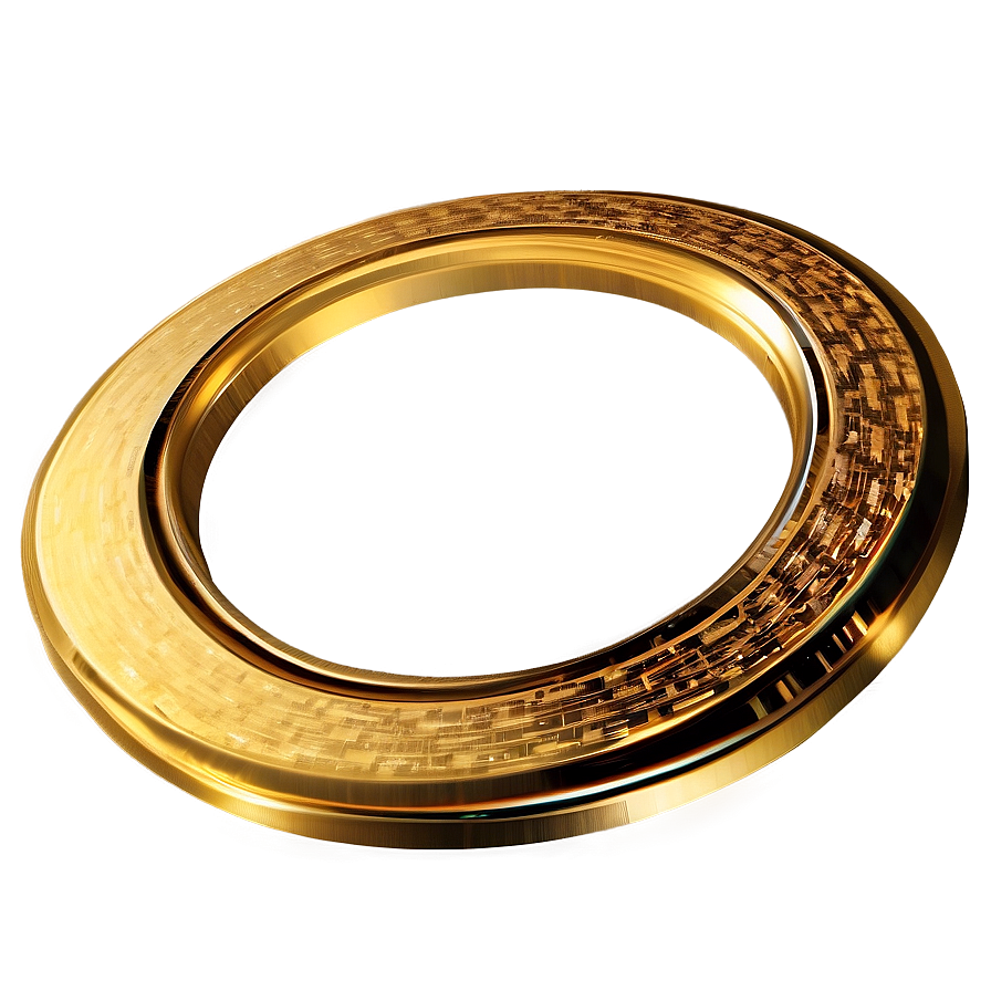 Golden Yellow Circle Image Png Ill