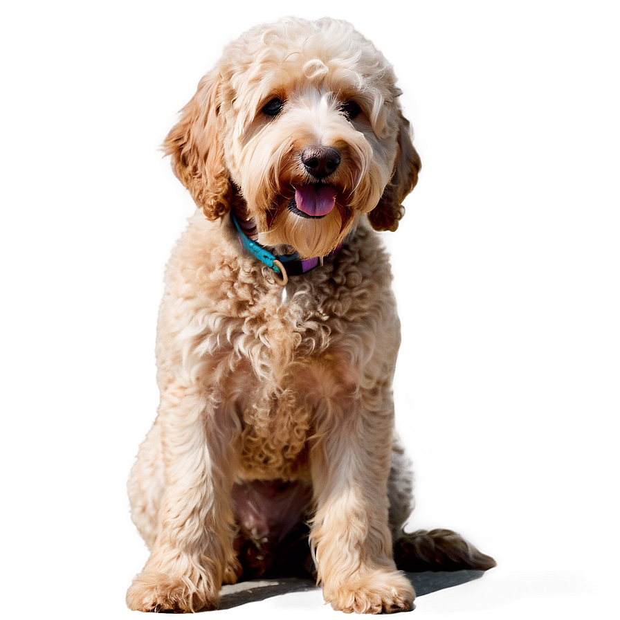 Goldendoodle At Beach Png 31