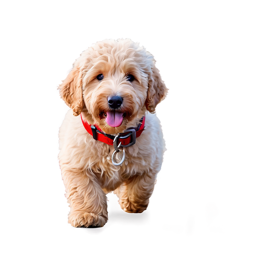 Goldendoodle In Snow Png 39