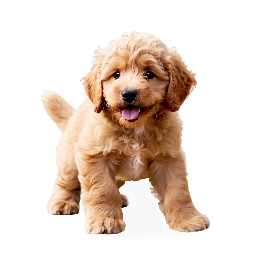 Goldendoodle Licking Png Gry46