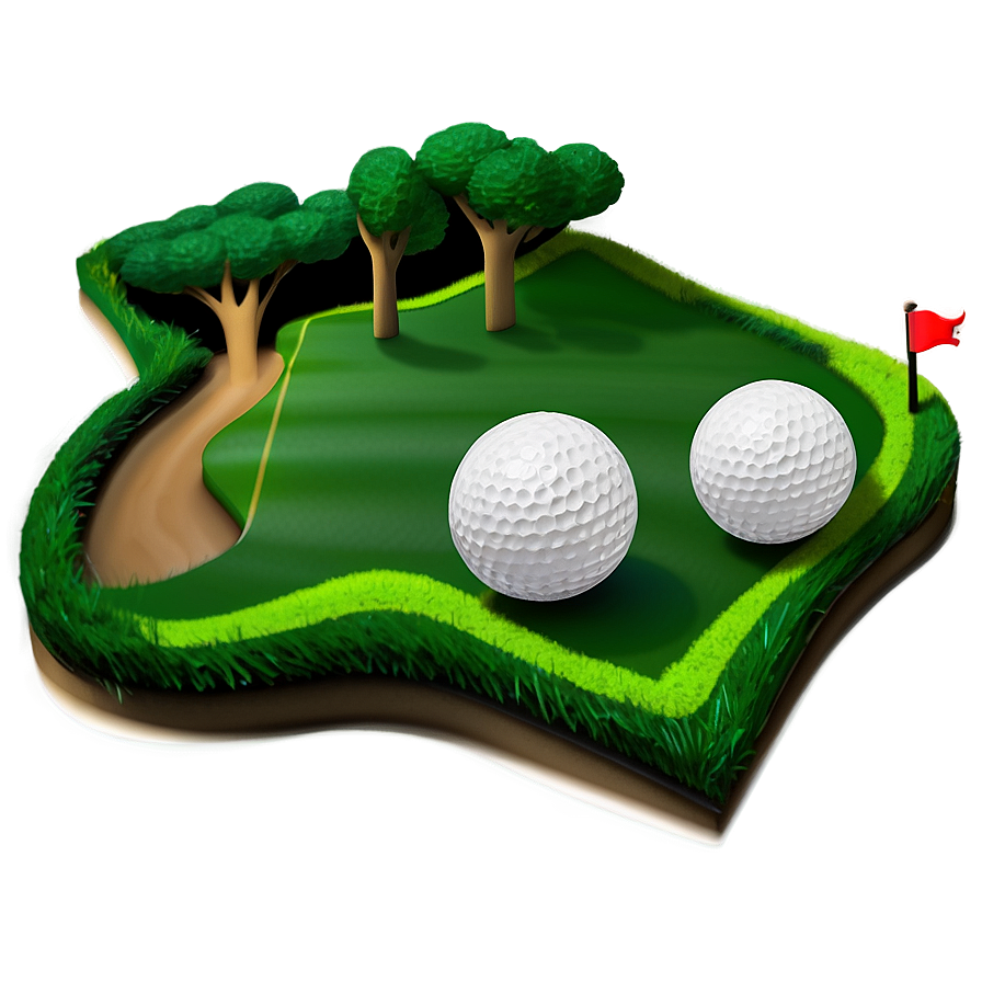 Golf Landscape Png 5