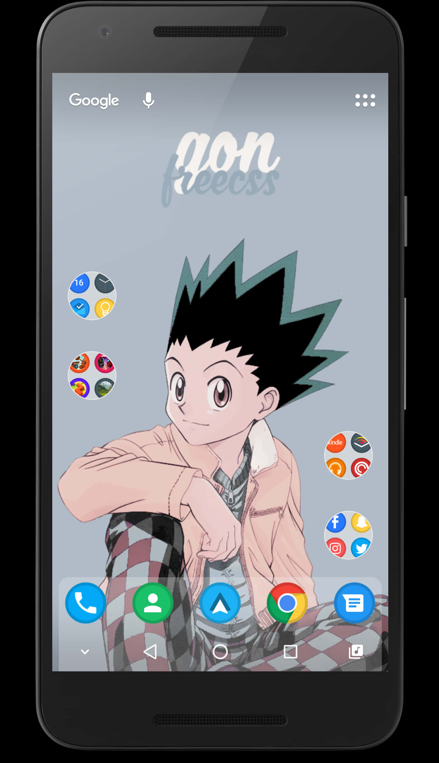 Gon Freecss Anime Character Smartphone Wallpaper