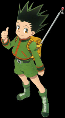 Gon Freecss Thumbs Up