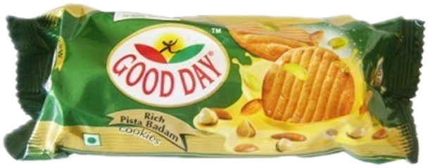 Good Day Pista Badam Cookies Package