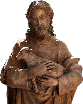 Good Shepherd Statue