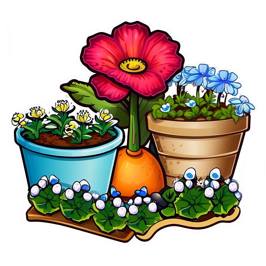 Goodnotes Gardening Stickers Png Sbp