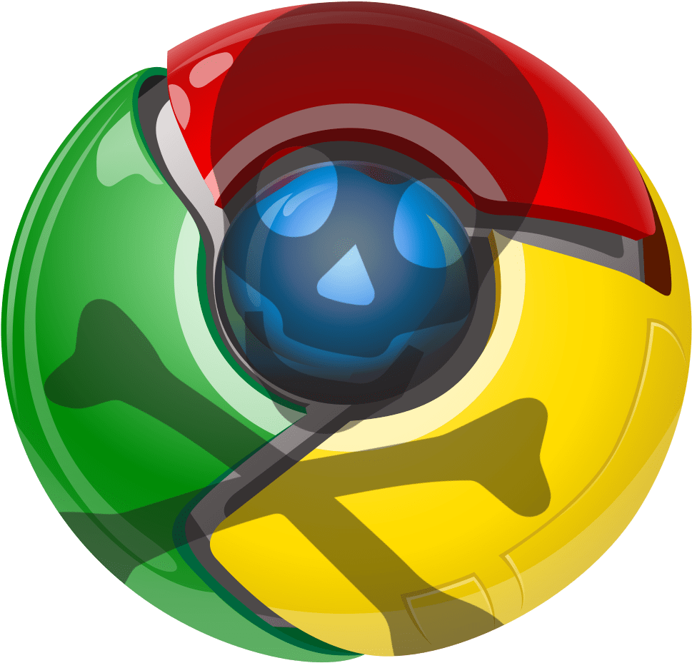 Google Chrome Logo With Pokemon Ball Cap