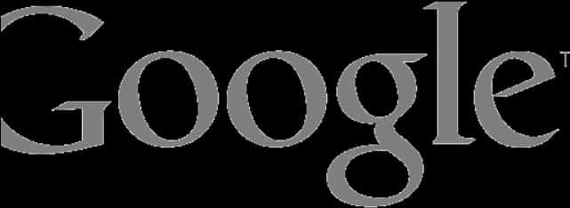 Google Logo Gray Scale