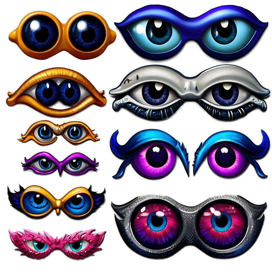 Googly Eyes Bundle Png 05242024