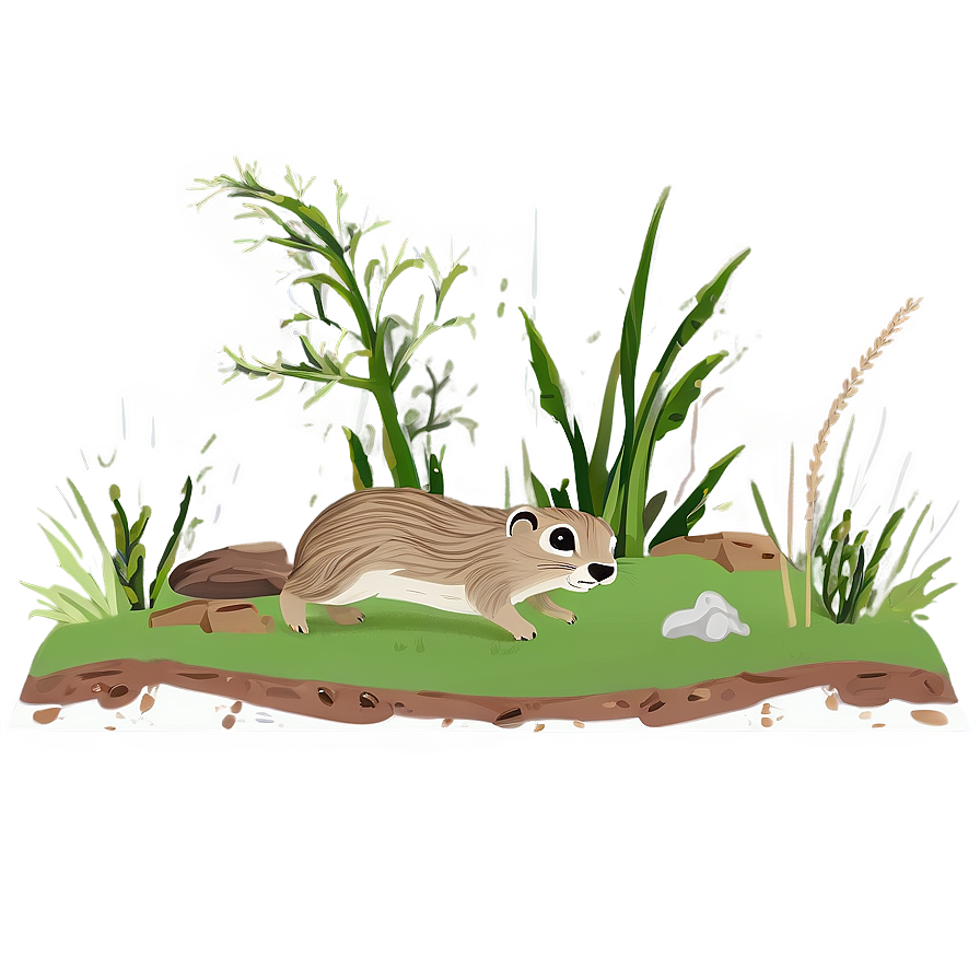 Gopher Habitat Illustration Png Xly