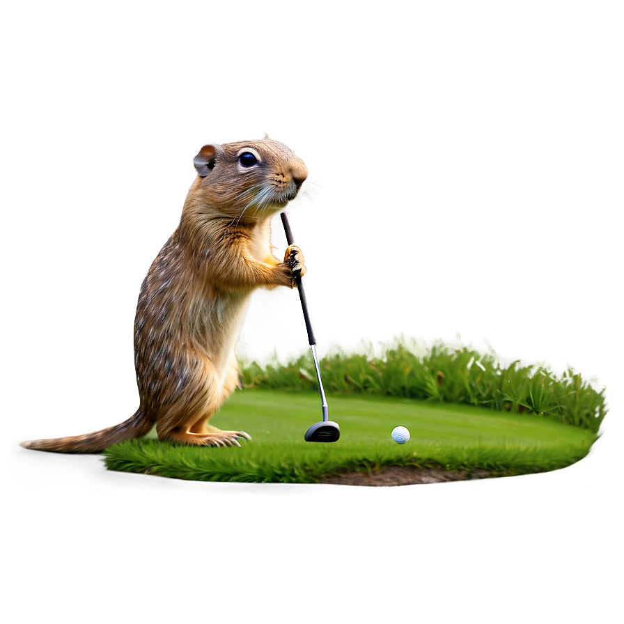 Gopher On Golf Course Png Oxi49