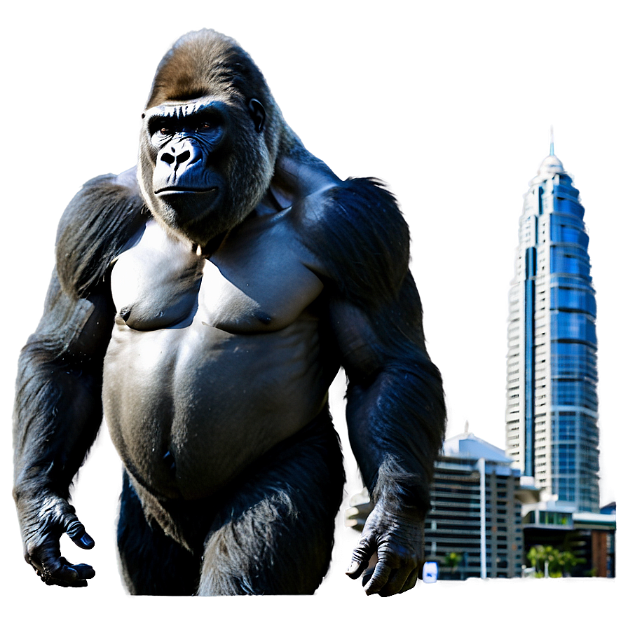 Gorilla City Skyline Png 75