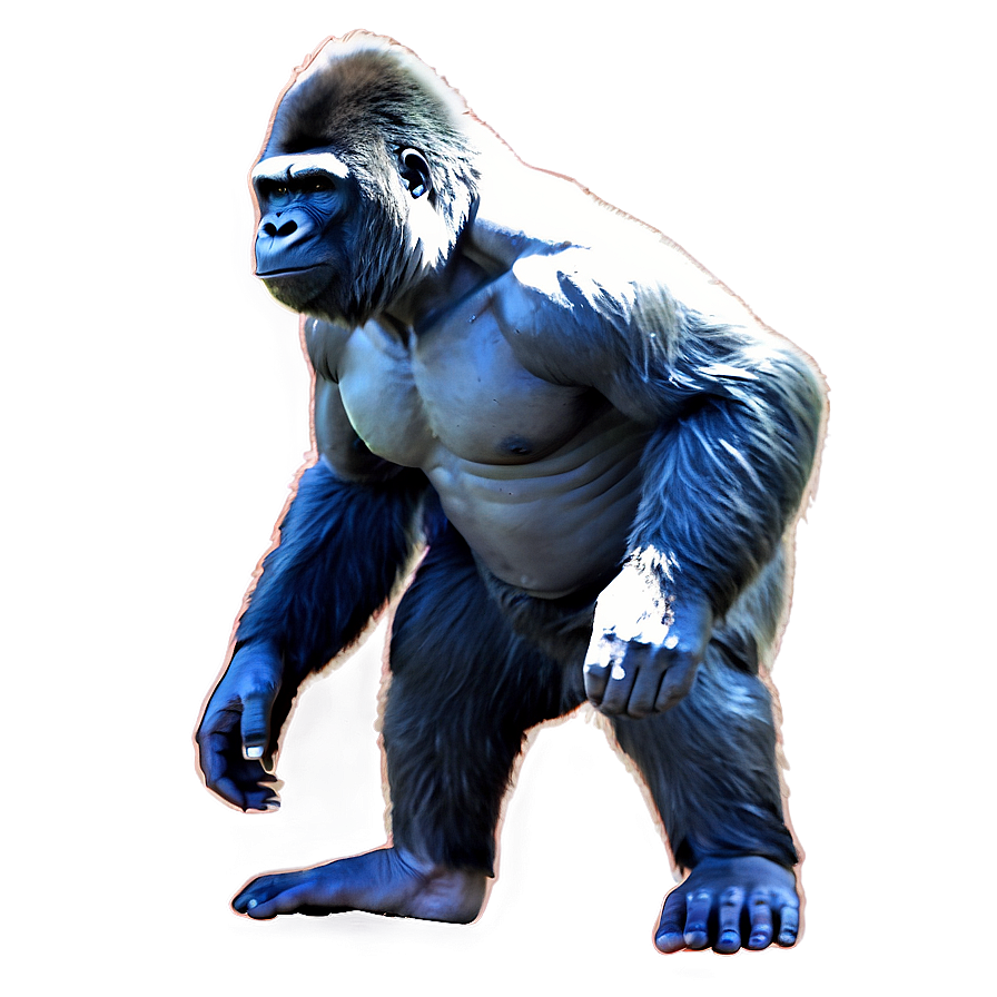 Gorilla Surfer Dude Png Tvd