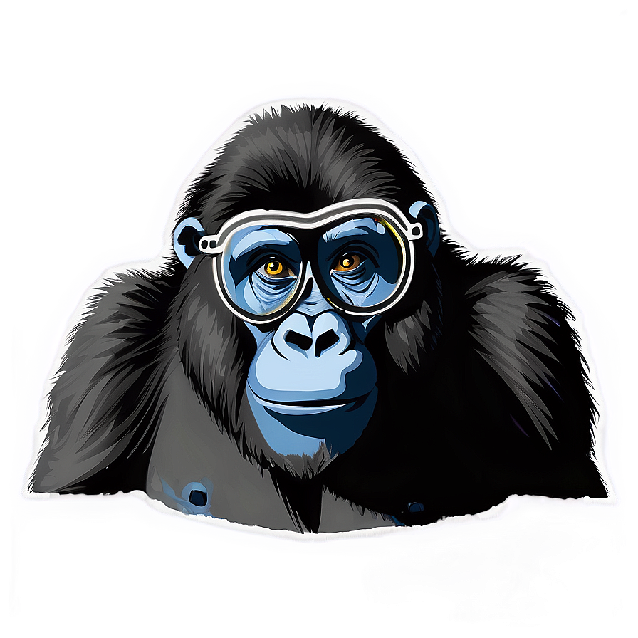 Gorilla Tag Fancy Glasses Png Ueu18