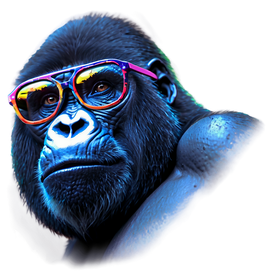 Gorilla Tag Glasses Art Png Obg86