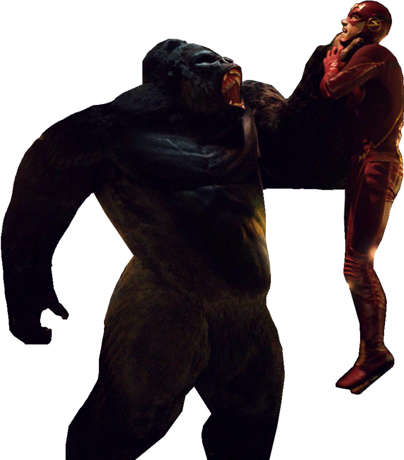 Gorilla_vs_ Superhero_ Showdown