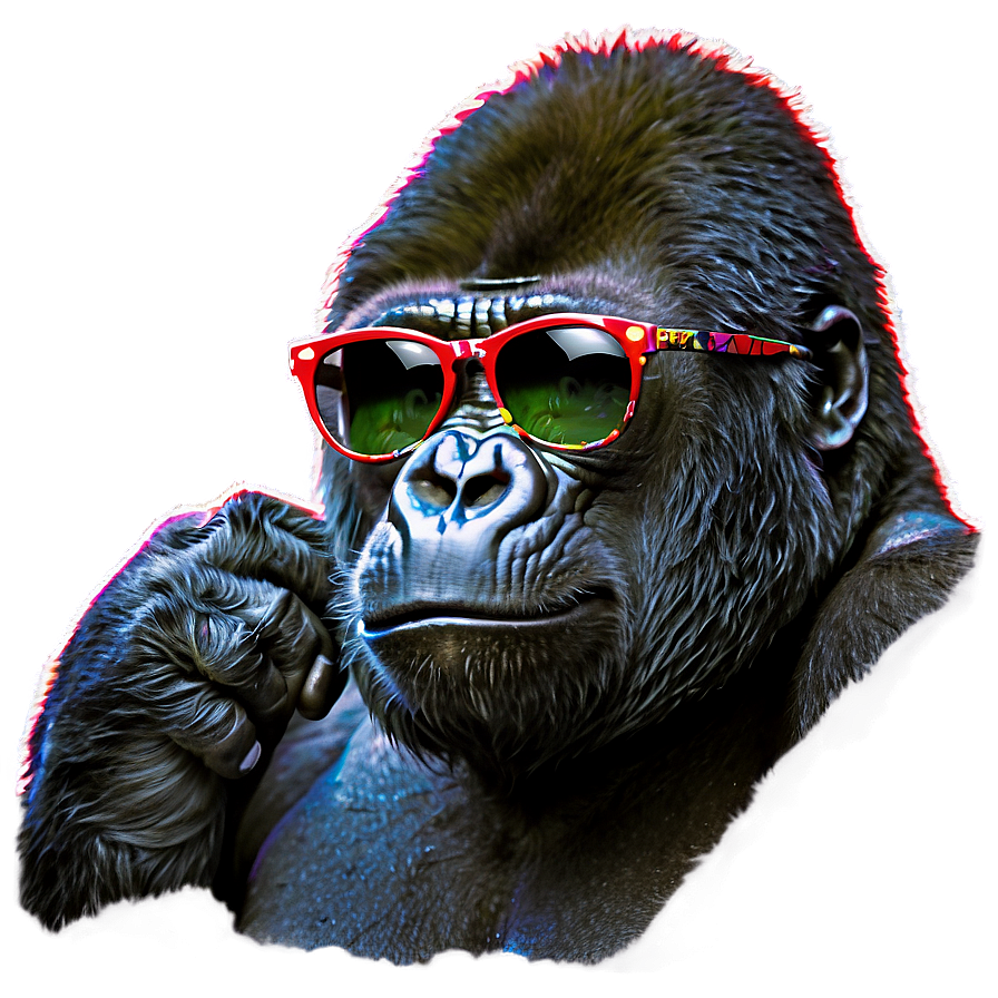 Gorilla With Sunglasses Png Get12