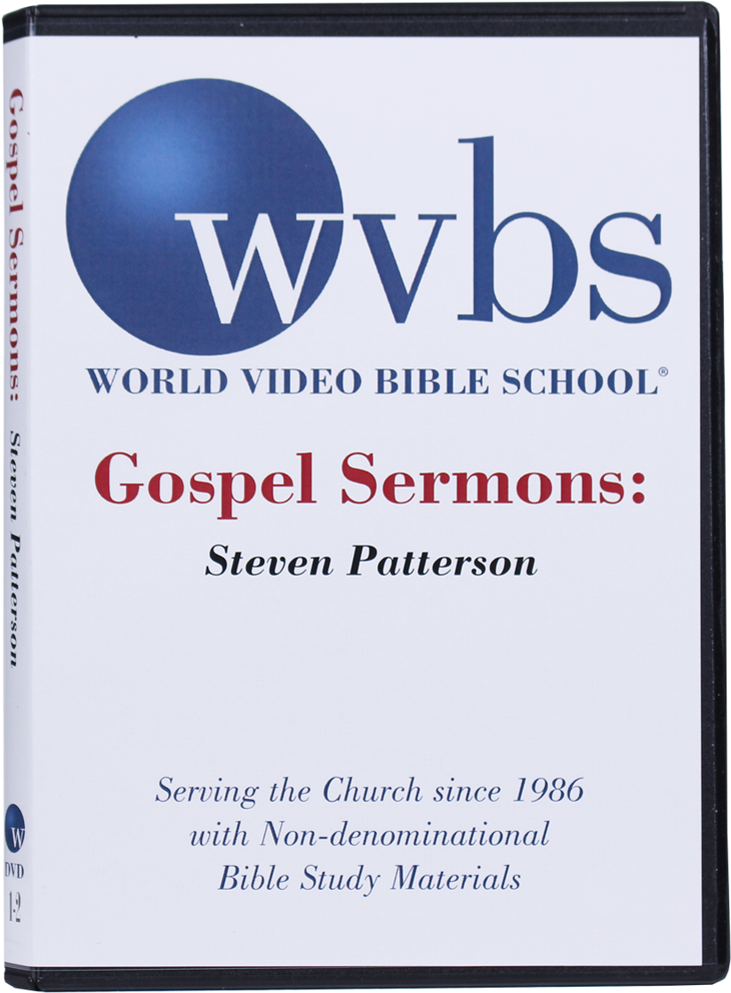 Gospel Sermons D V D Cover Steven Patterson