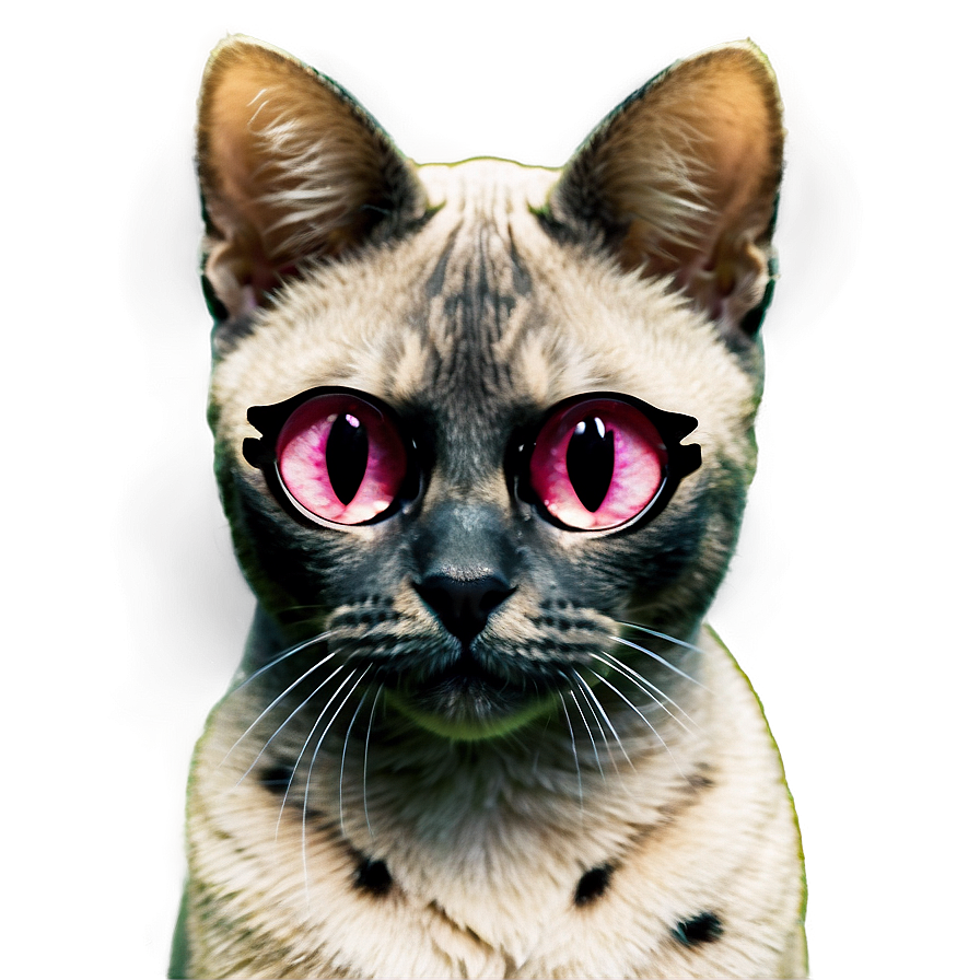 Goth Cat Filter Png 06282024