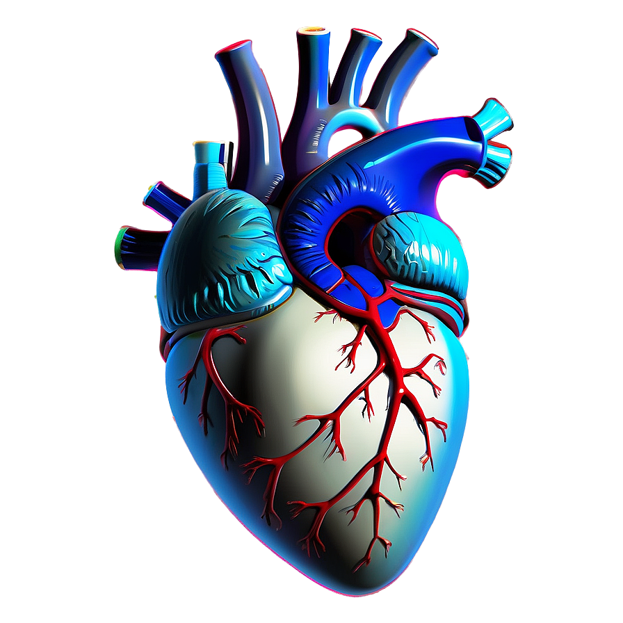 Gothic Anatomical Heart Png Wvt45