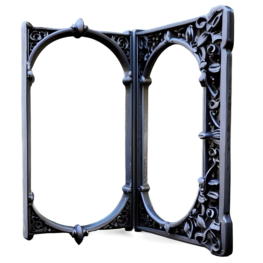 Gothic Border Frame Png 06262024