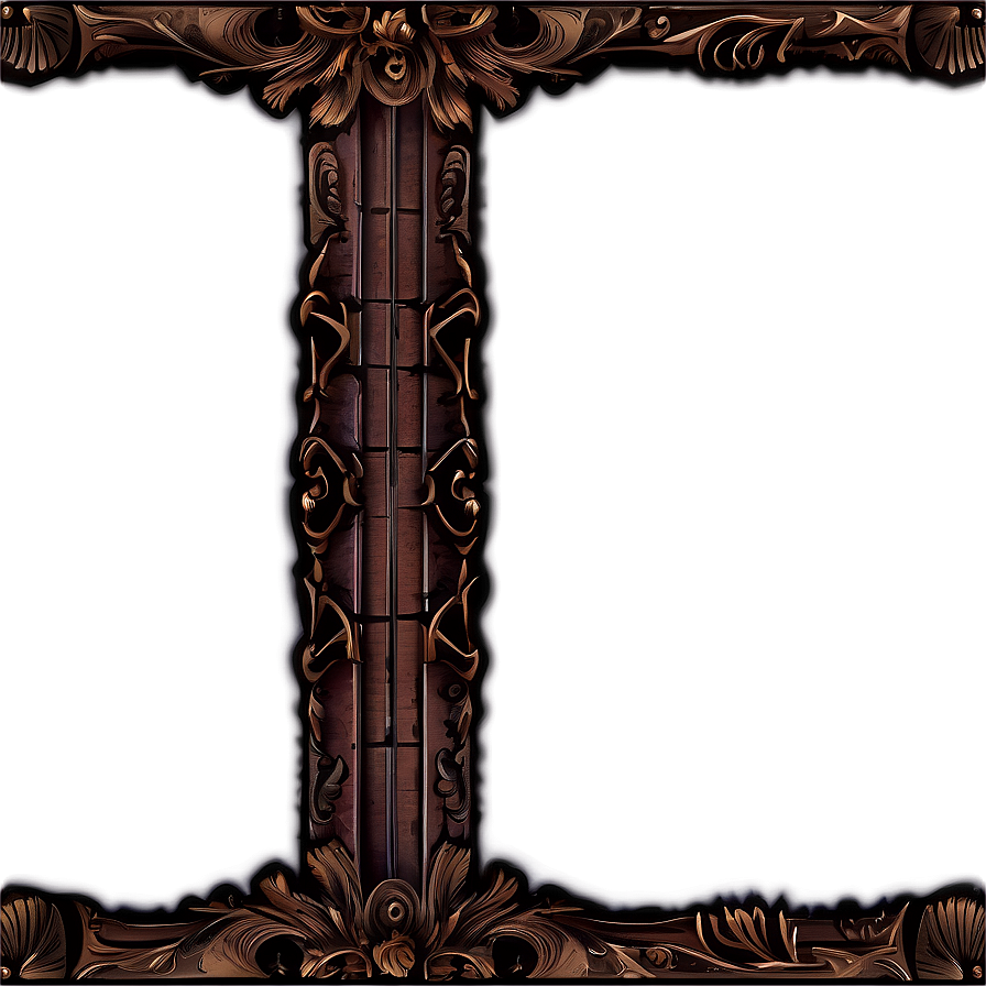 Gothic Border Frame Png Gjp