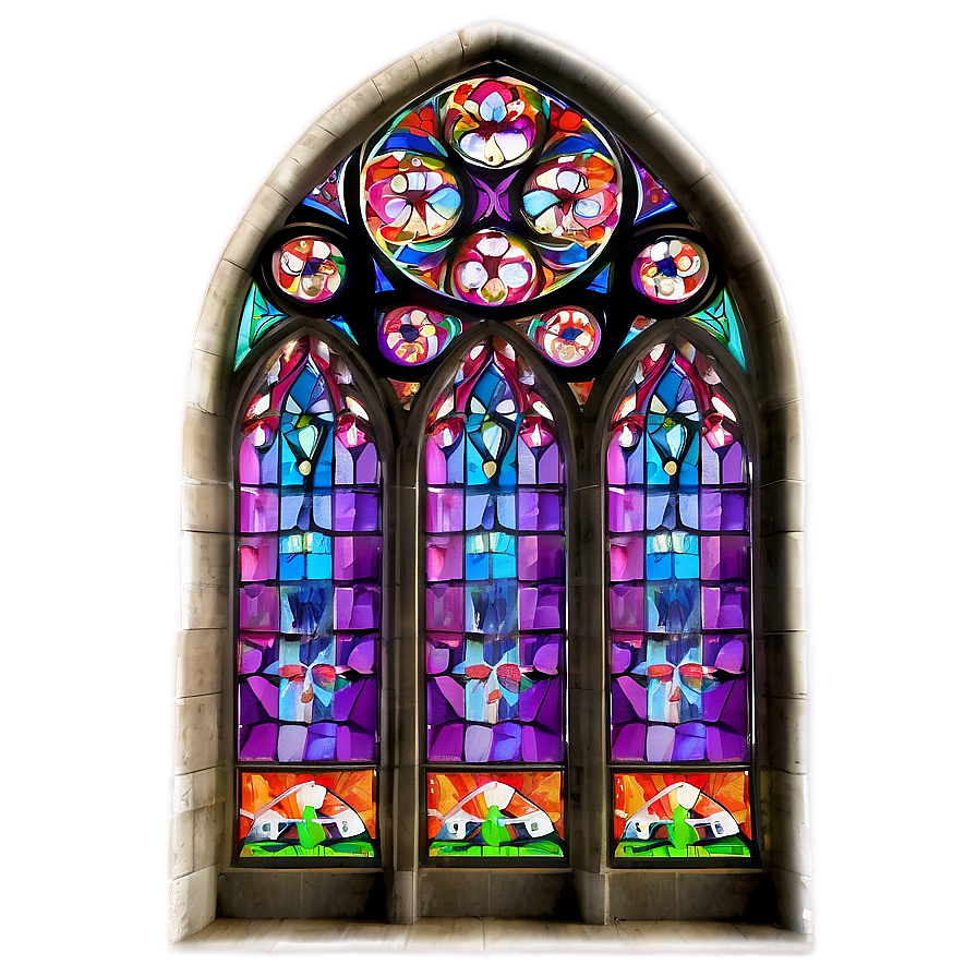 Gothic Cathedral Windows Png Shd34