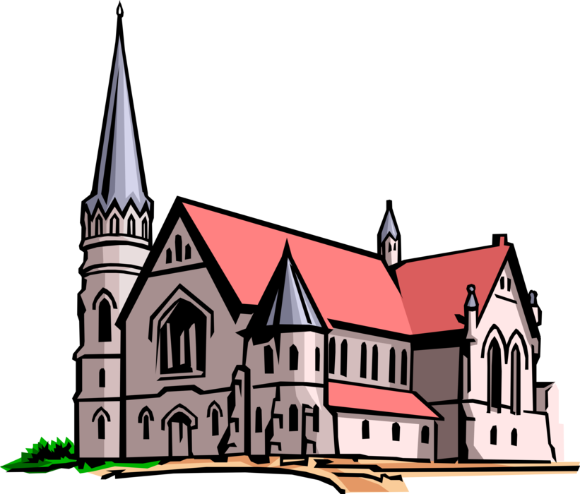 Gothic Church Illustration