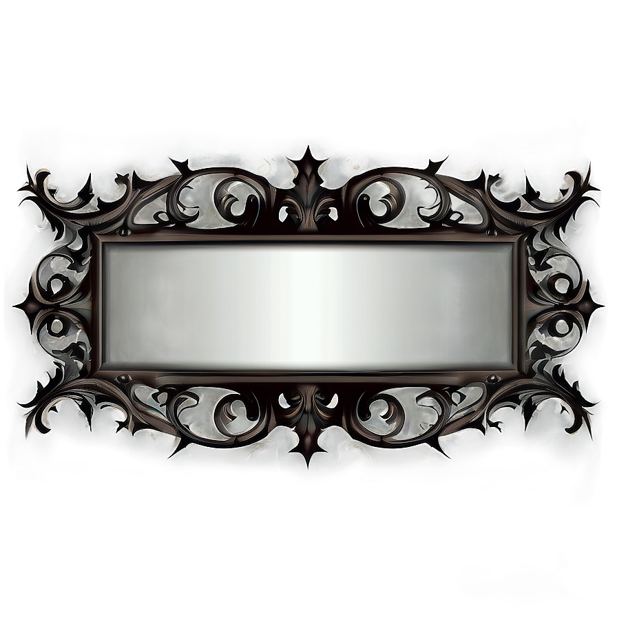 Gothic Frame Design Png 06262024