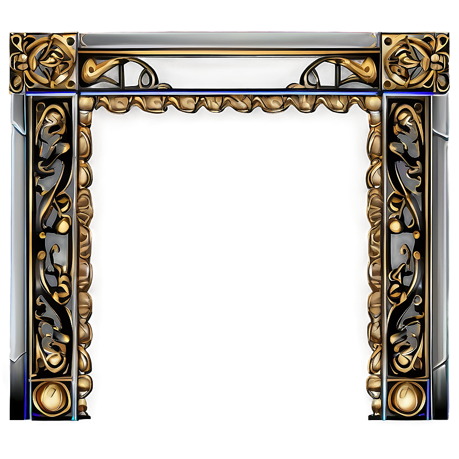 Gothic Frame Outline Png 20