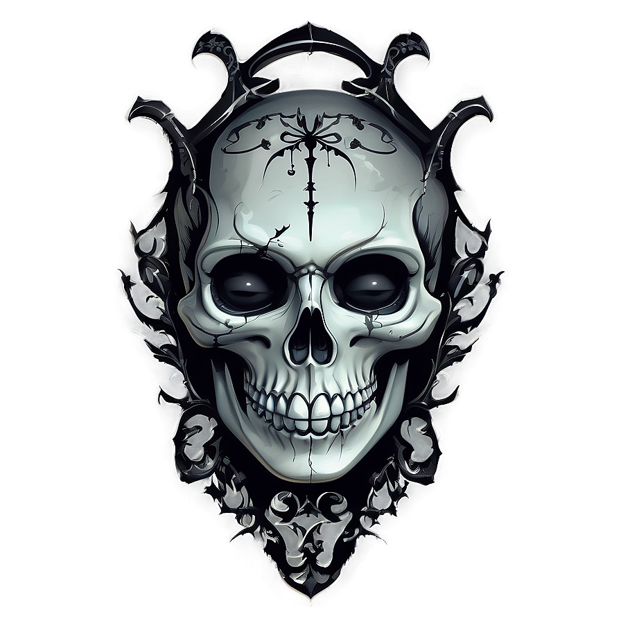 Gothic Graphic Tees Design Png 96