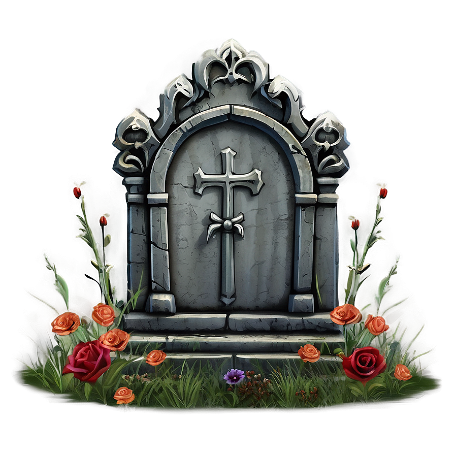 Gothic Grave Png 05242024