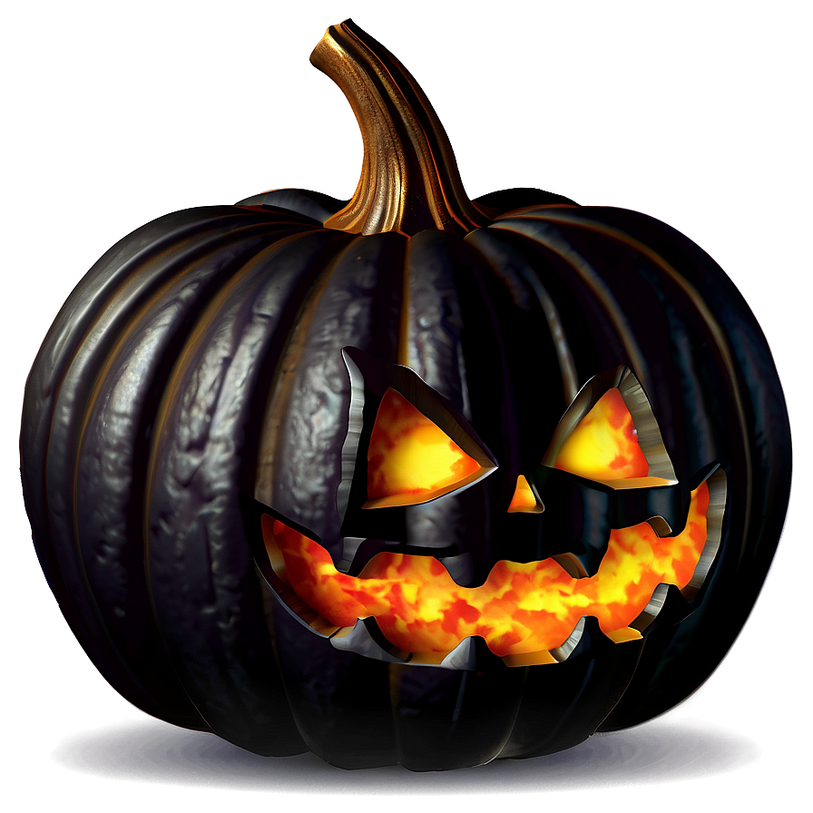 Gothic Halloween Pumpkin Png 06292024