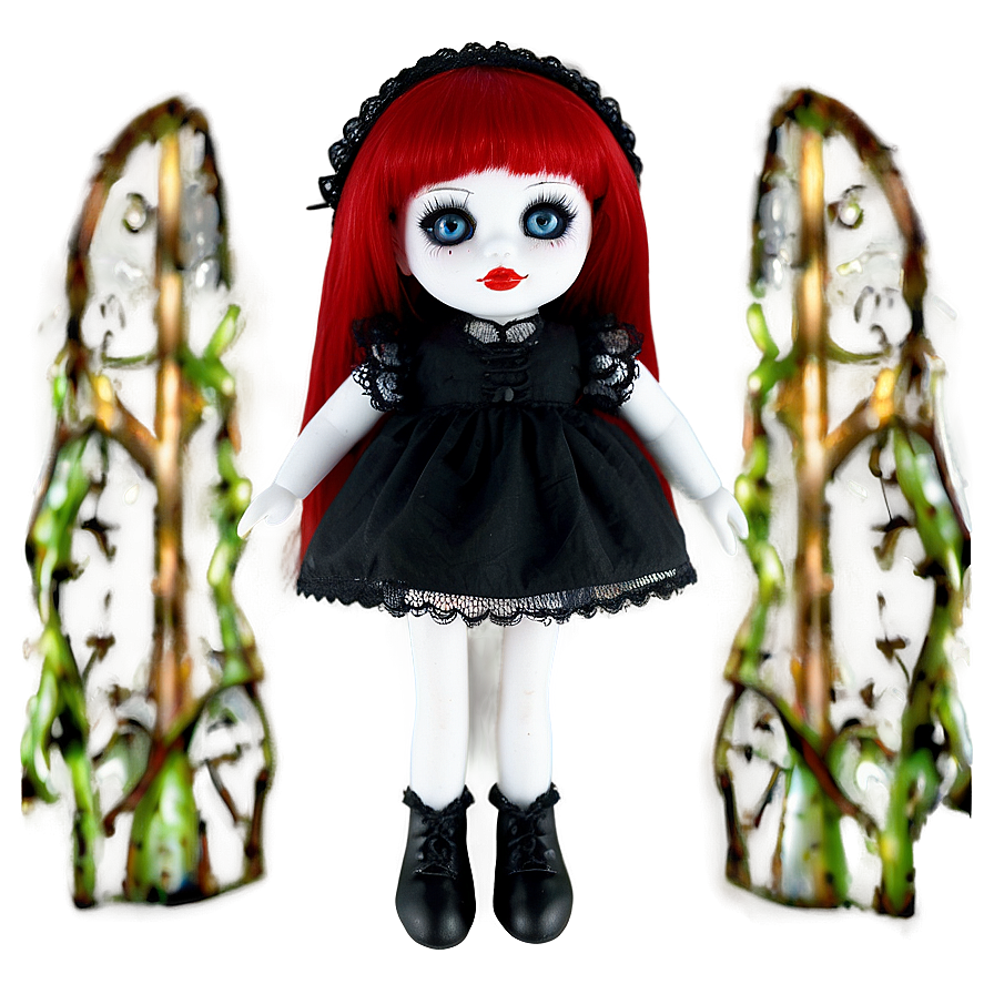 Gothic Haunted Doll Png 84