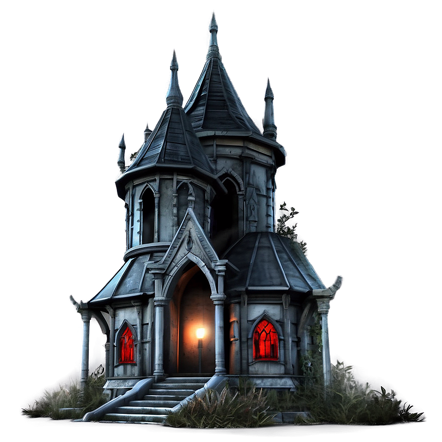 Gothic Horror Castle Png 24