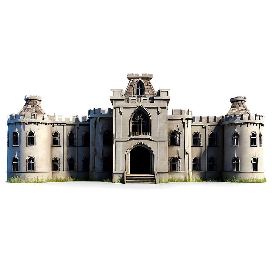 Gothic Horror Castle Png Wkw