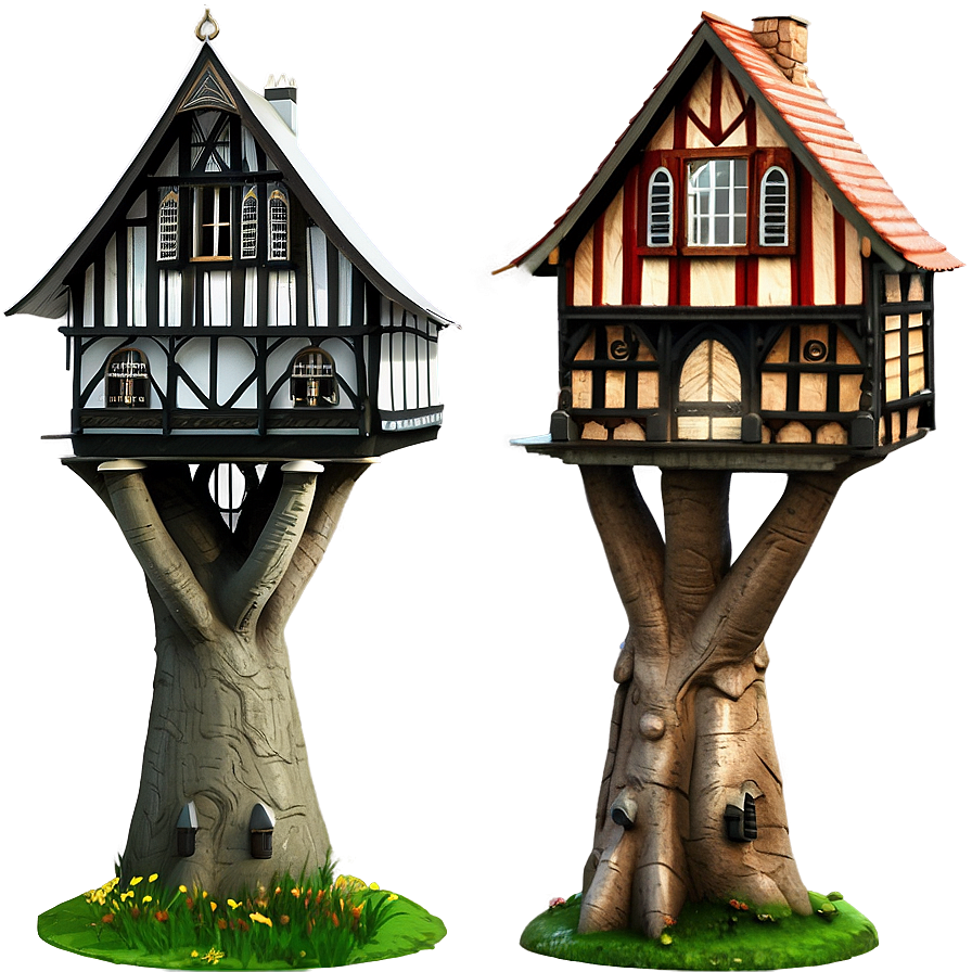 Gothic Houses Png 05252024