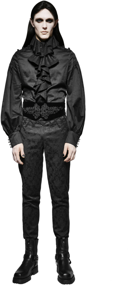 Gothic Inspired Menswear Look