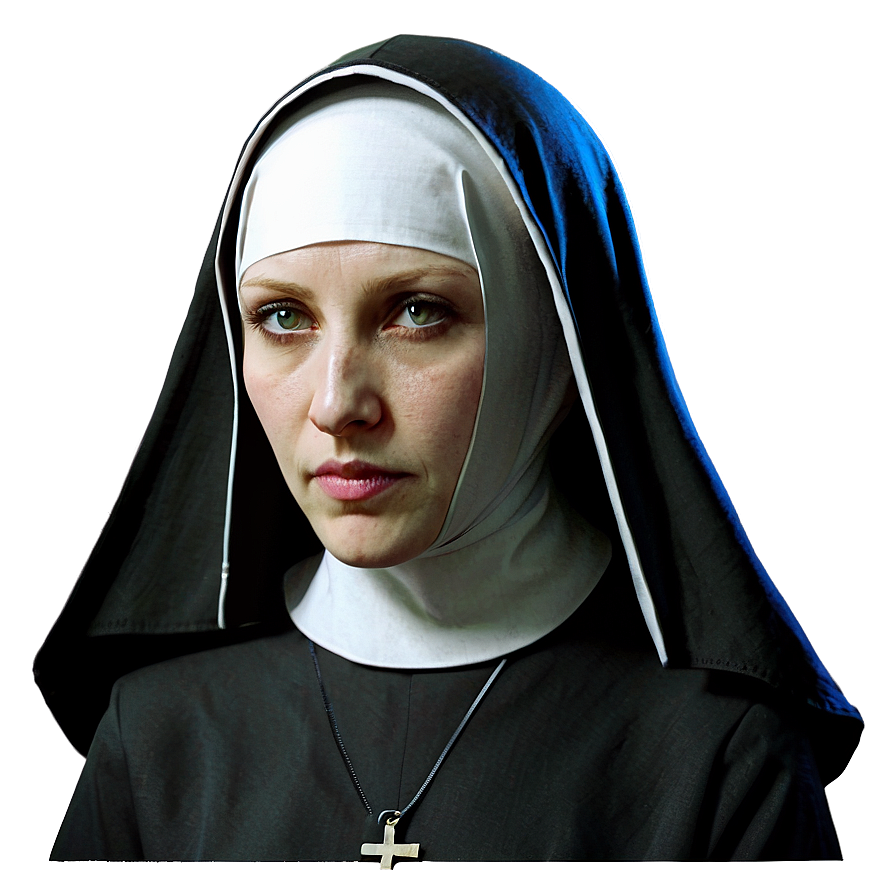 Gothic Nun Artwork Png Veg38