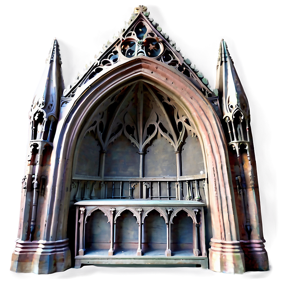 Gothic Revival Altar Png 25